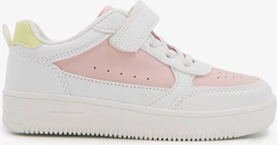 Osaga meisjes sneakers wit pastel