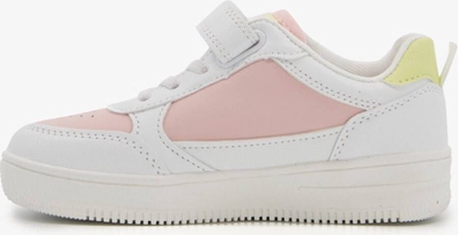 Osaga meisjes sneakers wit pastel