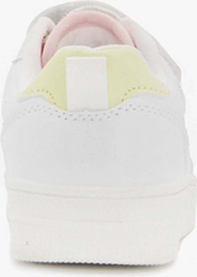 Osaga meisjes sneakers wit pastel