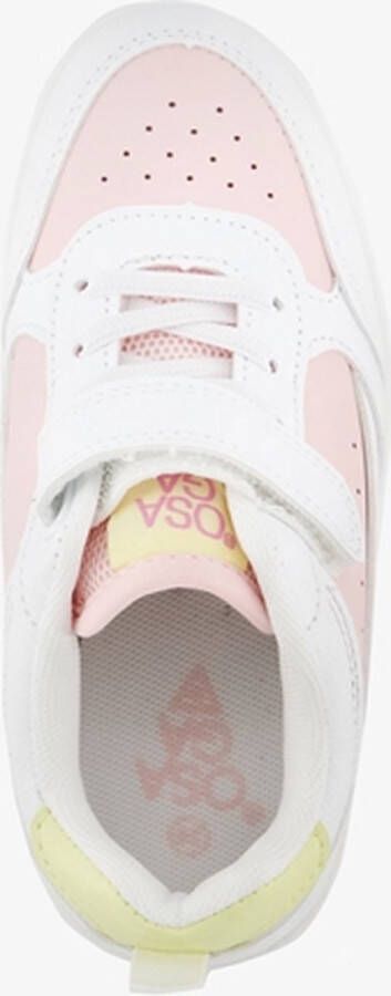 Osaga meisjes sneakers wit pastel