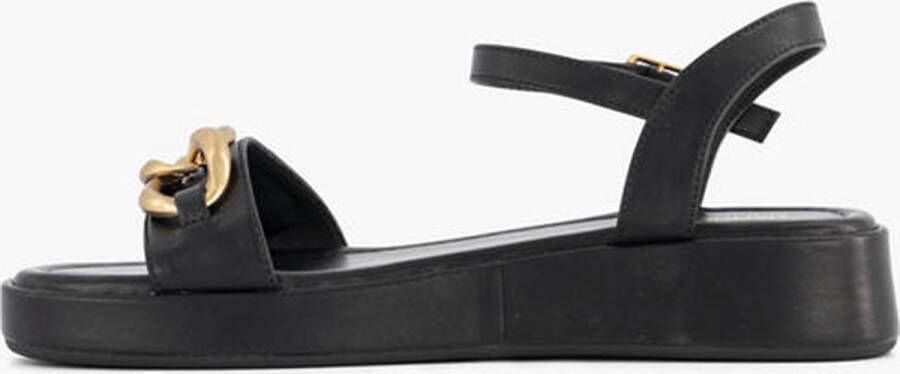 Oxmox Zwarte sandaal sierketting