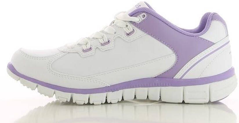 OXYPAS SUNNY : Sportschoen in leder met antislipzool voor dames Paars - Foto 2