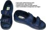 Padders -Dames blauw donker pantoffels - Thumbnail 2
