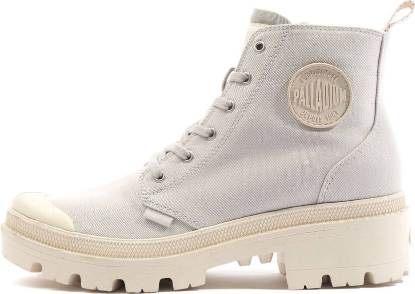 Palladium Dames schoenen 96907 Pallabase Twill Grijs - Foto 5