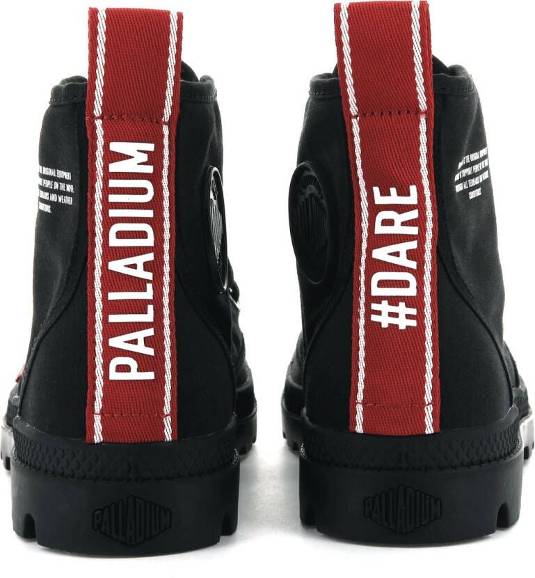 Palladium Unisex Pampa Hi Dare Laarzen Enkellaarsjes 76258 Zwart - Foto 5