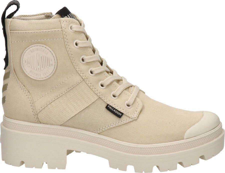 Palladium Pallabase dames veterboot Beige