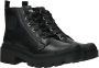 Palladium Pallabase Leather Veterboot Dames Zwart - Thumbnail 3