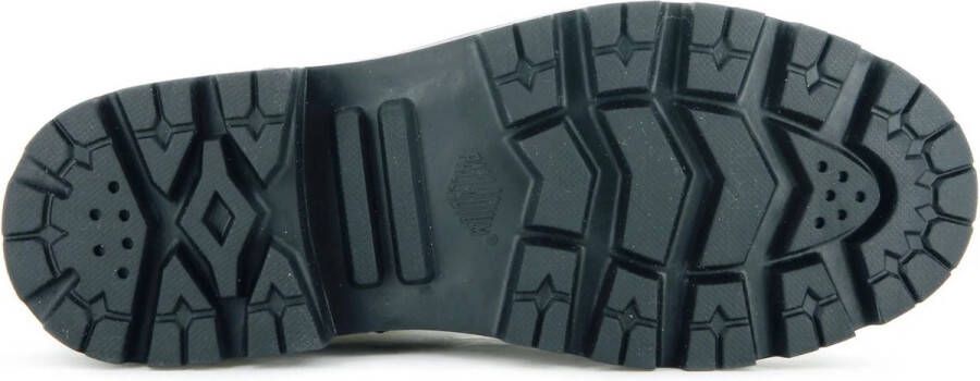 Palladium Pallabase Leather Veterboot Dames Zwart