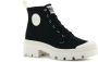 Palladium Sneakers Zwart Canvas 261211 Dames Canvas - Thumbnail 4