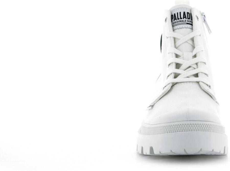 Palladium Pallabase wit Canvas Dames