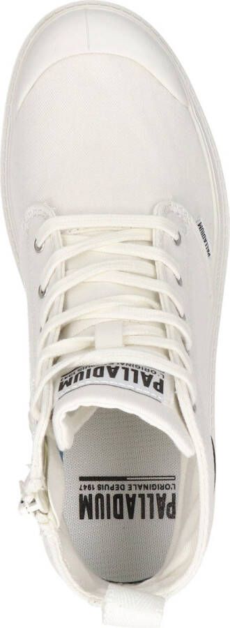 Palladium Pallabase wit Canvas Dames