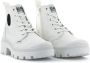 Palladium Pallabase Veterboots wit Canvas Dames - Thumbnail 10