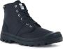 Palladium Pallabrousse Heren Schoenen Laarzen Boots Canvas Zwart 00069-001-M - Thumbnail 2