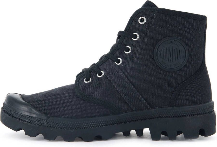 Palladium Pallabrousse Heren Schoenen Laarzen Boots Canvas Zwart 00069-001-M