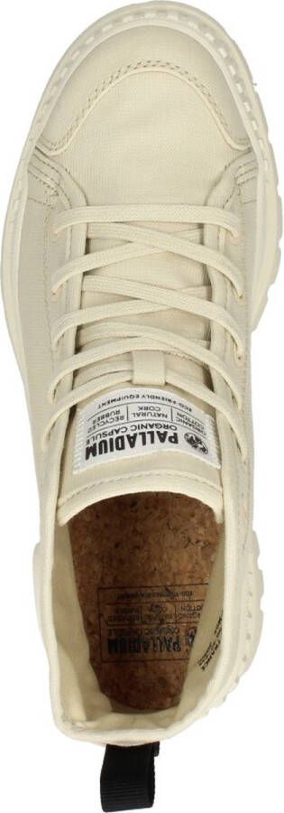 Palladium Pallashock Veterboots beige Canvas Dames