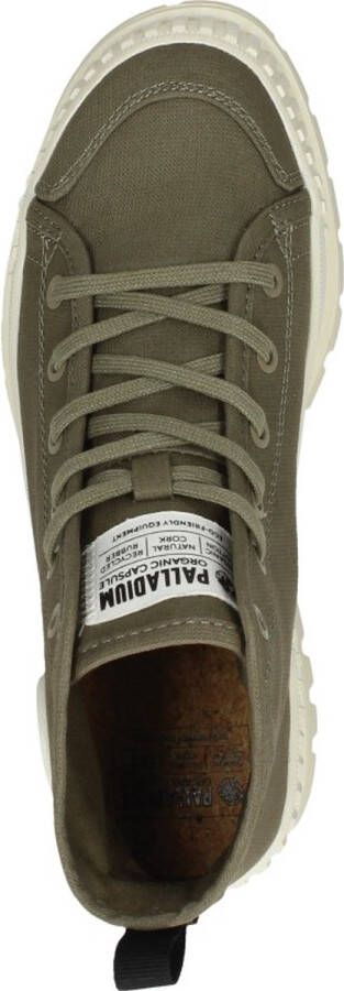 Palladium Pallashock Veterschoenen Hoog Groen