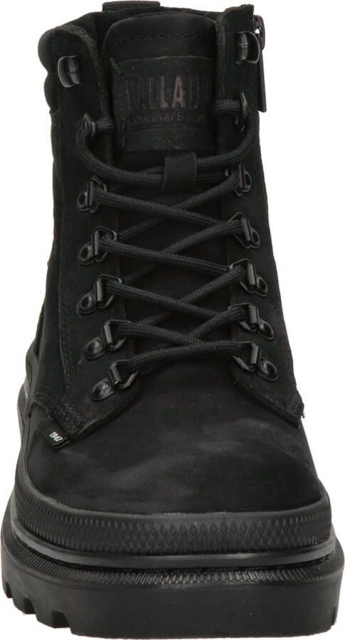 Palladium PALLATROOPER HKR VeterbootsHoge sneakersHoge sneakersDames veterschoenenHalf-hoge schoenenHeren sneakersHeren veterschoenVrije tijd half-hoog Zwart - Foto 17