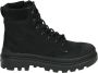 Palladium PALLATROOPER HKR Volwassenen VeterlaarzenHoge sneakersDames veterschoenenHalf-hoge schoenen Zwart - Thumbnail 3