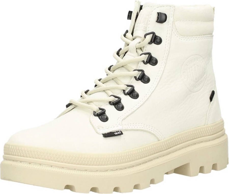 Palladium PALLATROOPER HKR Volwassenen VeterlaarzenHoge sneakersDames veterschoenenHalf-hoge schoenen Zwart