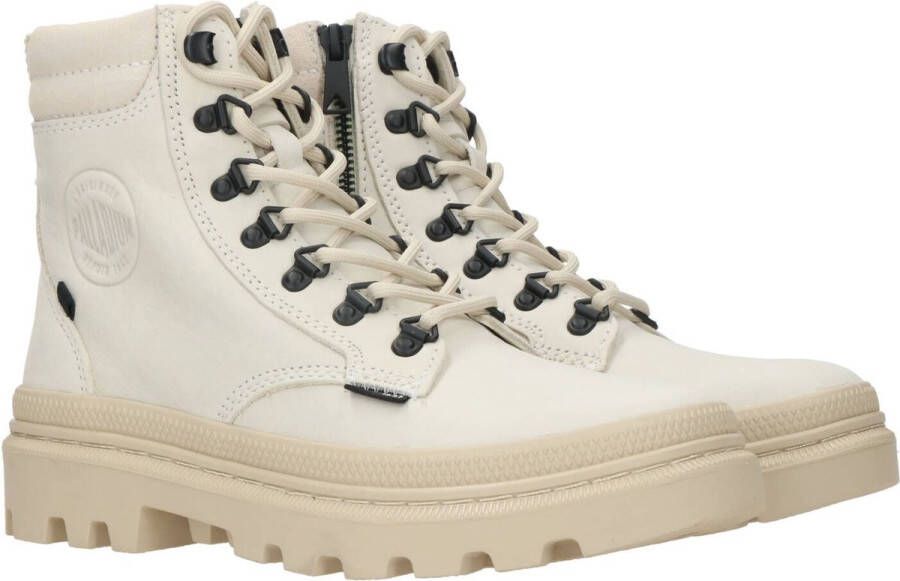 Palladium PALLATROOPER HKR Volwassenen VeterlaarzenHoge sneakersDames veterschoenenHalf-hoge schoenen Zwart