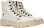 Palladium PALLATROOPER HKR Volwassenen VeterlaarzenHoge sneakersDames veterschoenenHalf-hoge schoenen Wit beige - Thumbnail 14