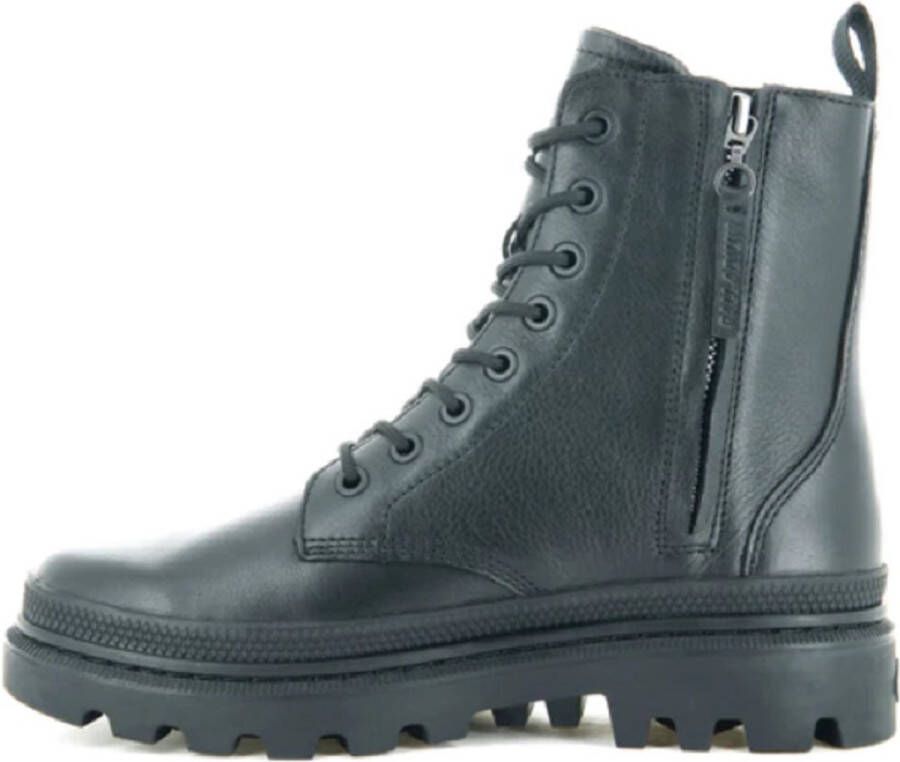 Palladium Paladrooper Zwarte Veterboot Zwart Dames - Foto 3