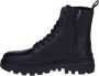Palladium Paladrooper Zwarte Veterboot Zwart Dames - Thumbnail 4