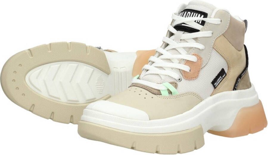 Palladium Pallawave Veterschoenen Hoog beige