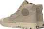 Palladium Womens Pampa Hi Veterboots Laarzen Met Veters Dames Beige - Thumbnail 11