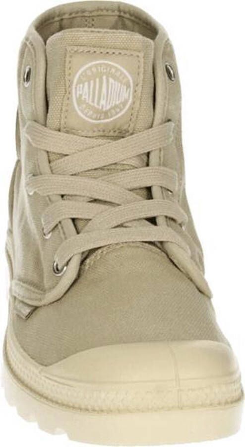 Palladium Womens Pampa Hi Veterboots Laarzen Met Veters Dames Beige - Foto 14