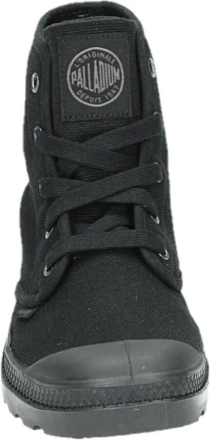 Palladium Pampa Hi Canvas Damesschoen Zwart