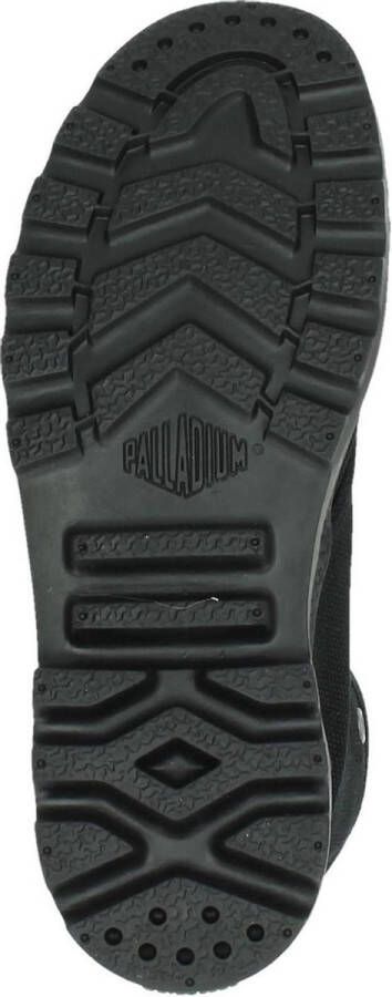 Palladium Pampa Hi Canvas Damesschoen Zwart