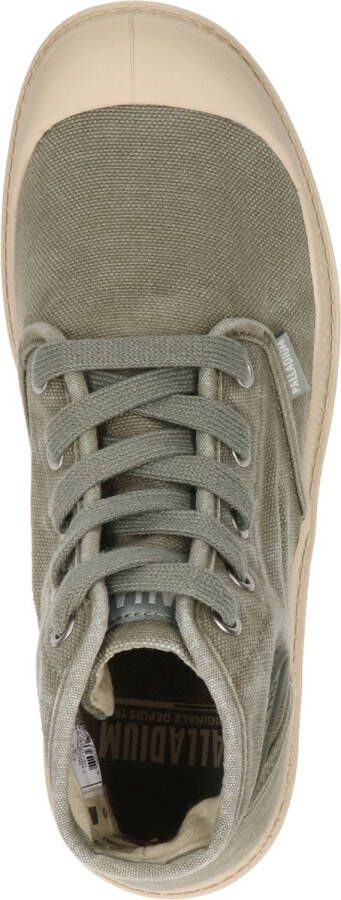 Palladium Pampa Hi groen Canvas Dames
