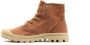 Palladium PAMPA HIGH PERU Vrije tijd half-hoogHalf-hoge schoenen Cognac - Thumbnail 5