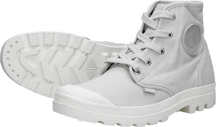 Palladium Pampa Hi veterboots grijs Canvas