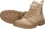 Palladium PAMPA HI ZIP WL Volwassenen VeterlaarzenHoge sneakersDames veterschoenenHalf-hoge schoenen Taupe - Thumbnail 10