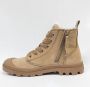 Palladium PAMPA HI ZIP WL Volwassenen VeterlaarzenHoge sneakersDames veterschoenenHalf-hoge schoenen Taupe - Thumbnail 6