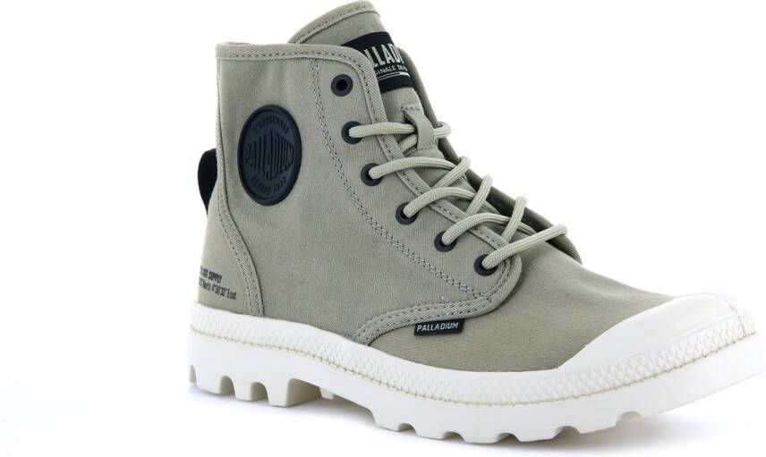 Palladium PAMPA HIGH HTG SUPLLY M Volwassenen Half-hoge schoenenPopulaire damesschoenen Groen