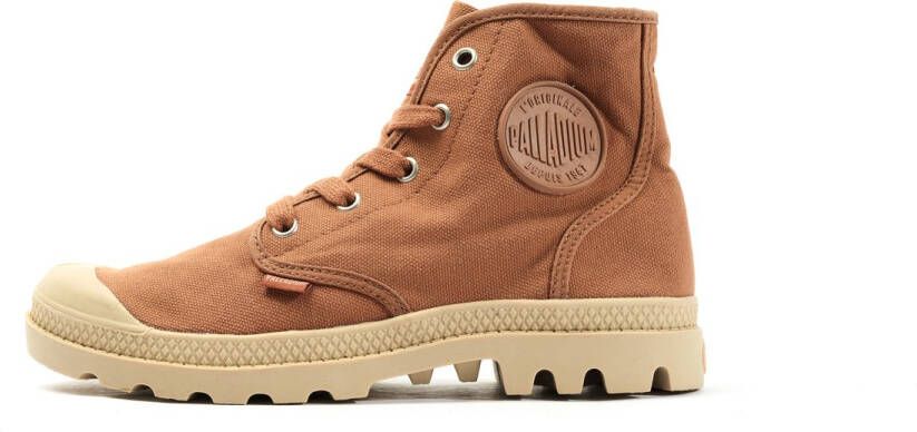 Palladium PAMPA HIGH PERU Volwassenen Half-hoge schoenen Cognac