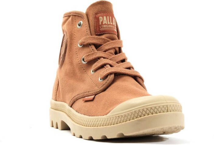 Palladium PAMPA HIGH PERU Volwassenen Half-hoge schoenen Cognac