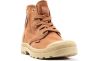 Palladium PAMPA HIGH PERU Volwassenen Half-hoge schoenen Cognac - Thumbnail 9