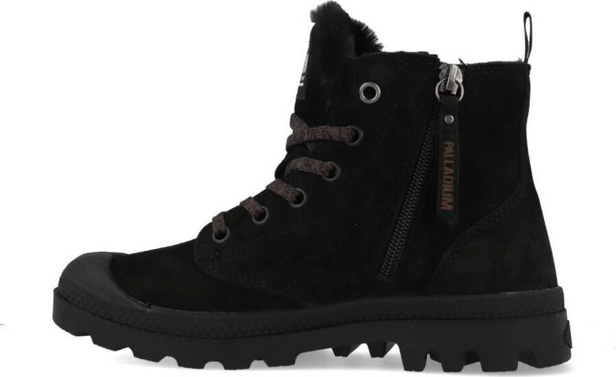 Palladium PAMPA HIGH ZIP WL Volwassenen VeterlaarzenHalf-hoge schoenen Zwart