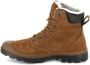 Palladium Pampa Sport Cuff WPS Laarzen Schoenen Boots Gevoerd Leer Bruin 72992-697-M - Thumbnail 5