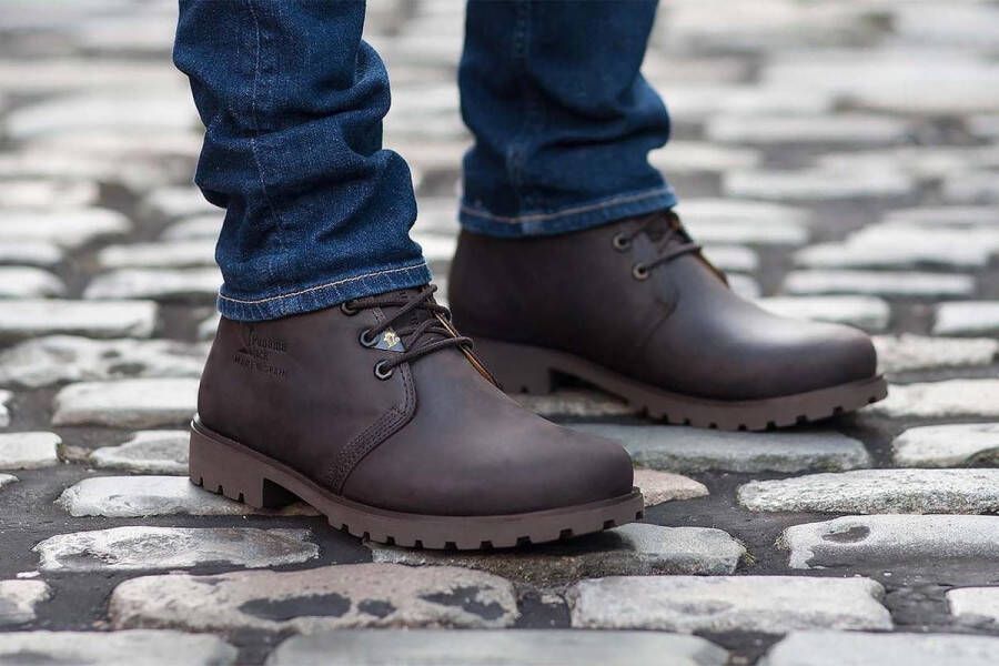 Panama Jack Bota Panama 201 C2 Brown Donkerbruin Veterboot Schoenen
