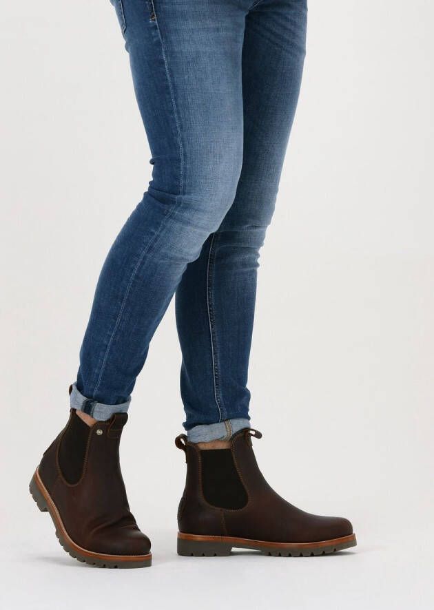 Panama Jack bruine chelsea boots heren