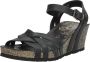 Panama Jack Zwarte Sleehak Sandaal Vera Basics Black Dames - Thumbnail 9