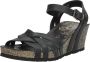 Panama Jack Vera Basics B1 sandalen met sleehak zwart - Thumbnail 9