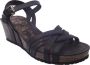 Panama Jack Vera Basics B1 sandalen met sleehak zwart - Thumbnail 11