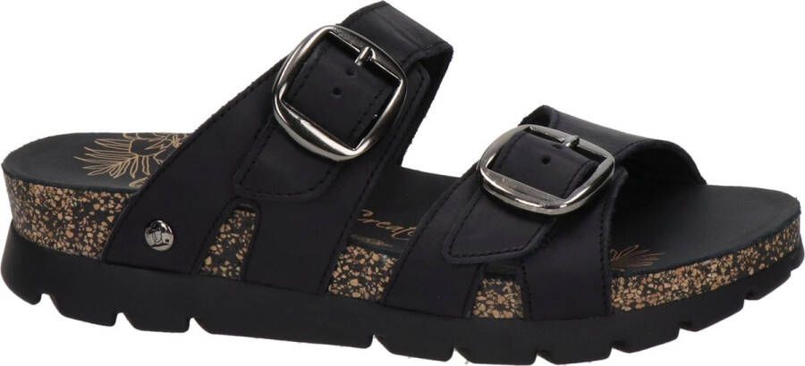 Panama Jack Dames Slippers Shirley B1 Zwart