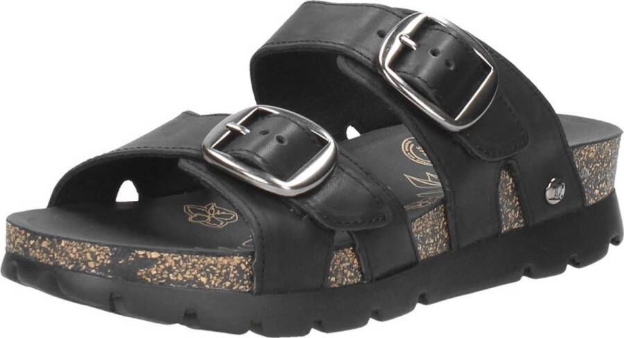 Panama Jack Dames Slippers Shirley B1 Zwart